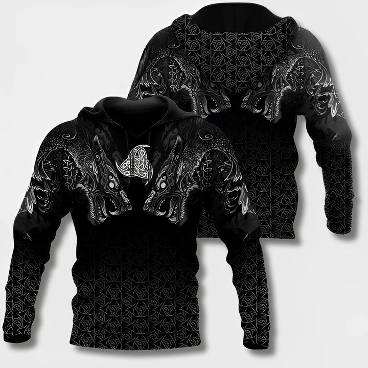 Men’s Hoodie with Graphic Print