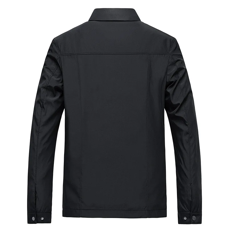 Men’s Jacket with Folded Collar