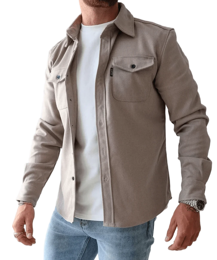 Men’s Long-Sleeve Button-Up Shirt