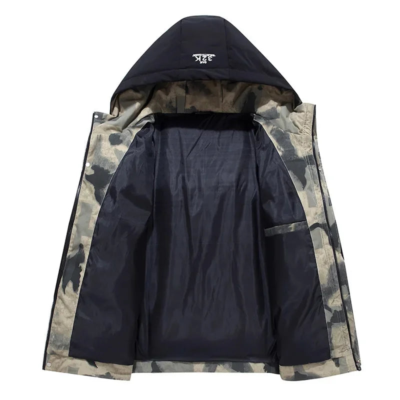Men’s Puffer Jacket with Hood