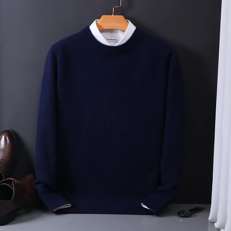 Men’s Sweater with Crew Neck