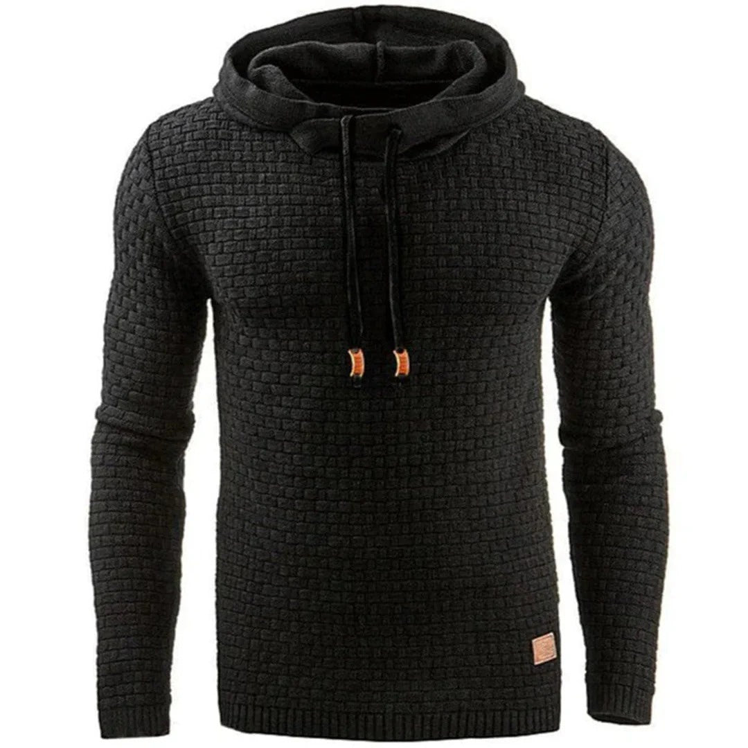 Men’s Textured Hoodie