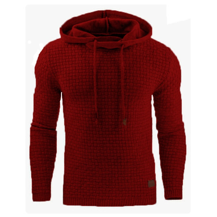 Men’s Textured Hoodie