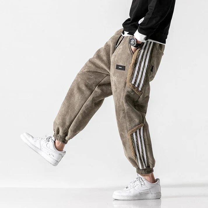 Men’s Track Pants with Stripes