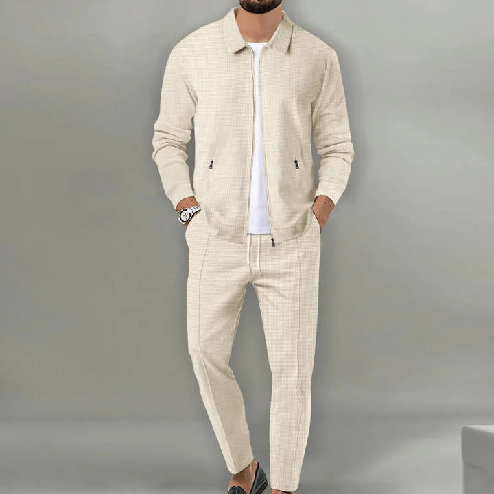 Men’s Two-Piece Tracksuit with Jacket and Pants