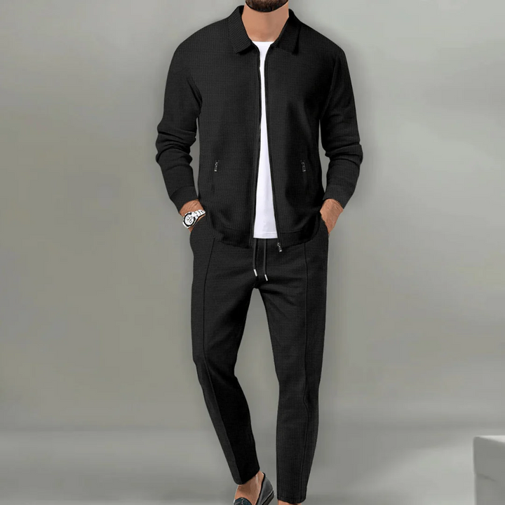 Men’s Two-Piece Tracksuit with Jacket and Pants