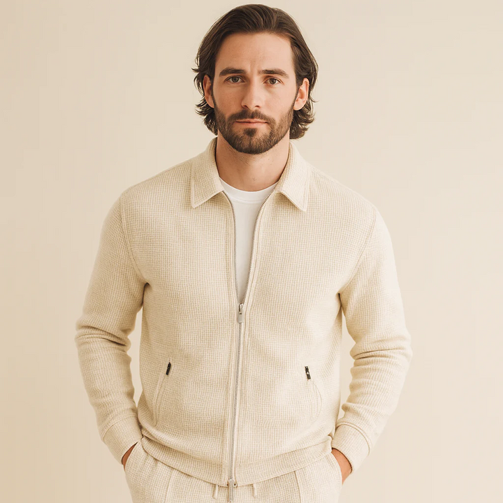 Men’s Two-Piece Tracksuit with Jacket and Pants