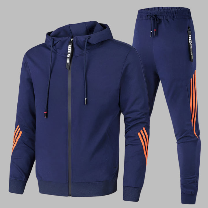 Men's Two-piece  Set with Jacket and Pants