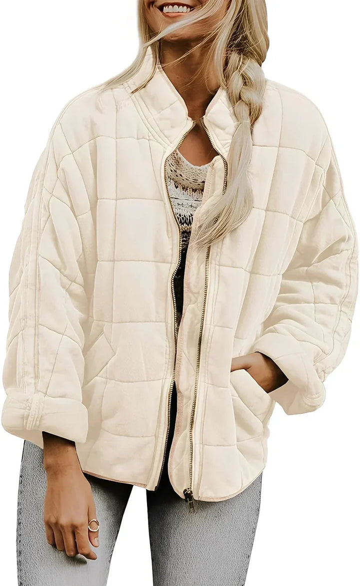 Quilted Women’s Jacket with Pockets