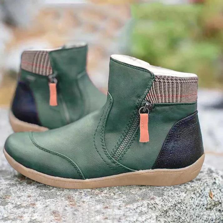 Women’s Ankle Boots with Side Zipper