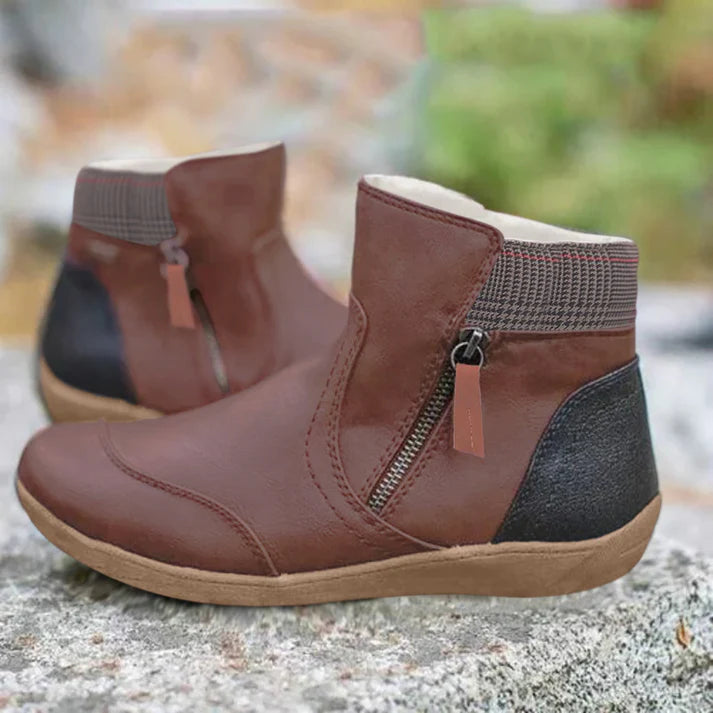 Women’s Ankle Boots with Side Zipper
