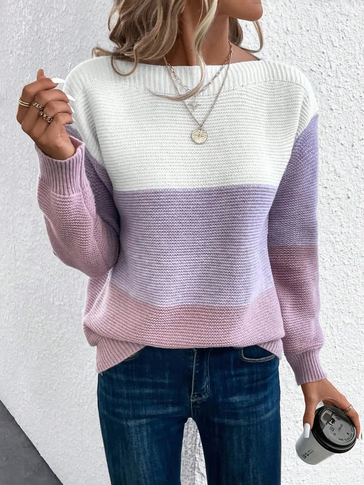 Women’s Boat-Neck Sweater