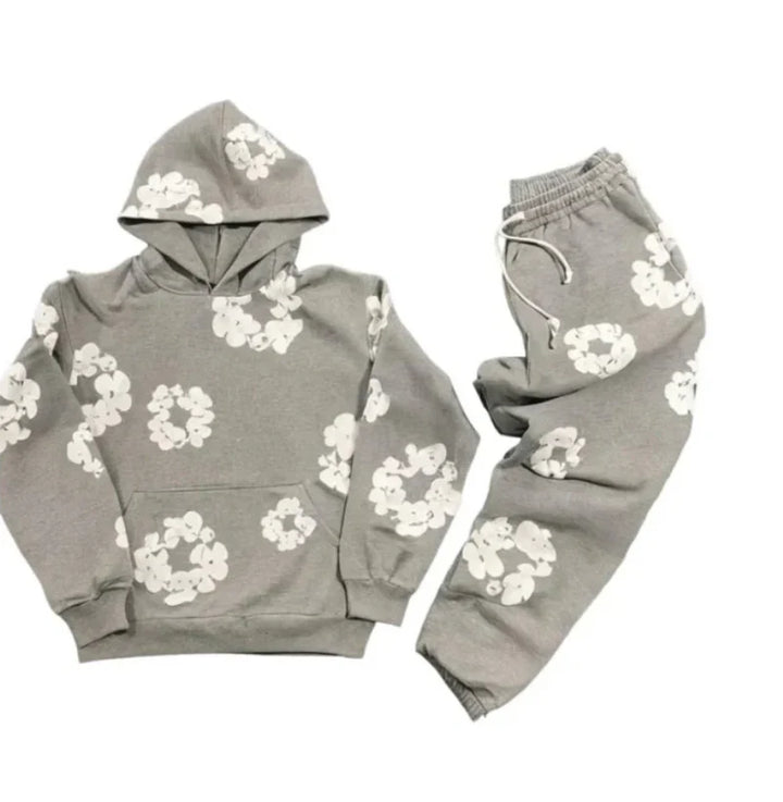 Women’s Floral Hoodie and Jogger Set