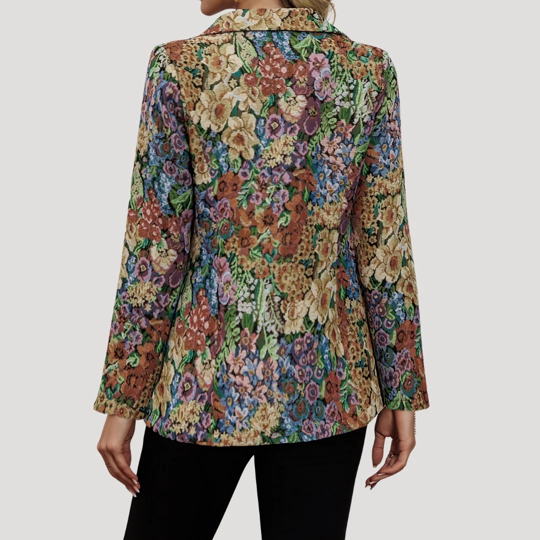 Women’s Floral Print Blazer