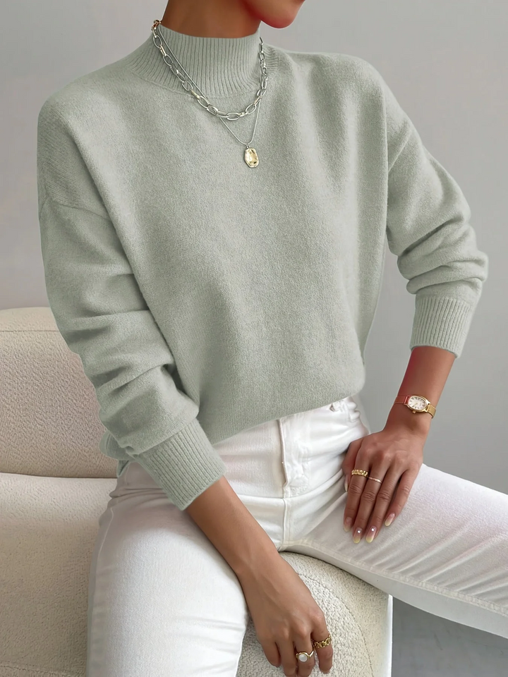Women’s High-Neck Sweater