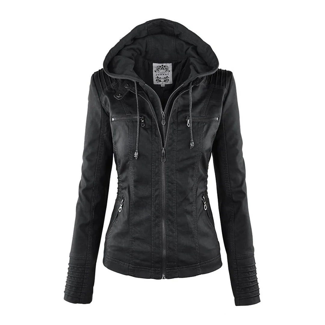 Women’s Hooded Jacket with Zipper