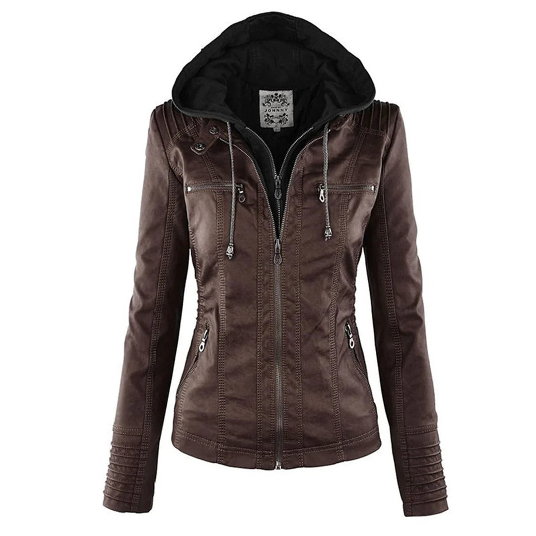 Women’s Hooded Jacket with Zipper