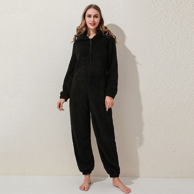 Women’s Hooded Jumpsuit