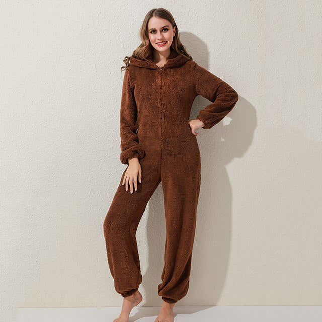 Women’s Hooded Jumpsuit