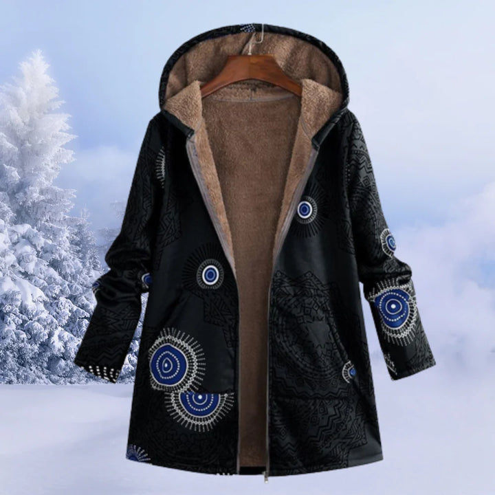 Women’s Jacket with Hood and Zipper