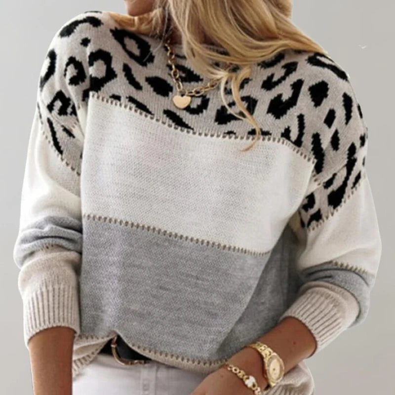 Women’s Leopard-Print Sweater