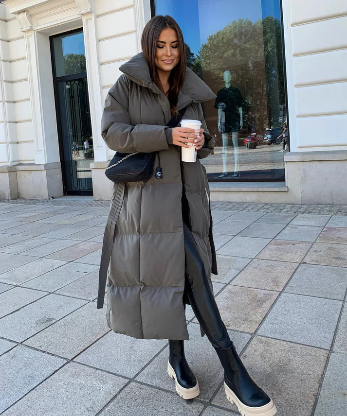 Women’s Long Quilted Coat