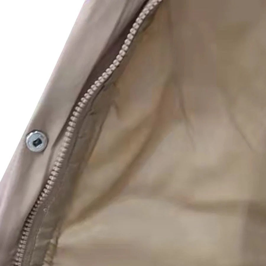 Women’s Long Quilted Vest with Hood