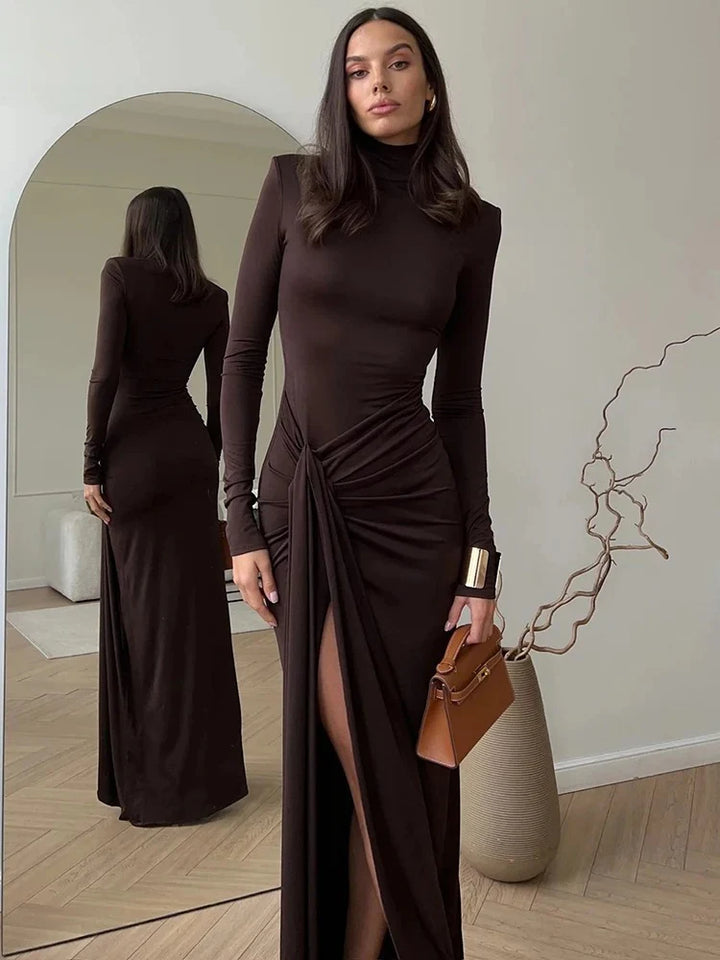 Women’s Long-Sleeve Maxi Dress