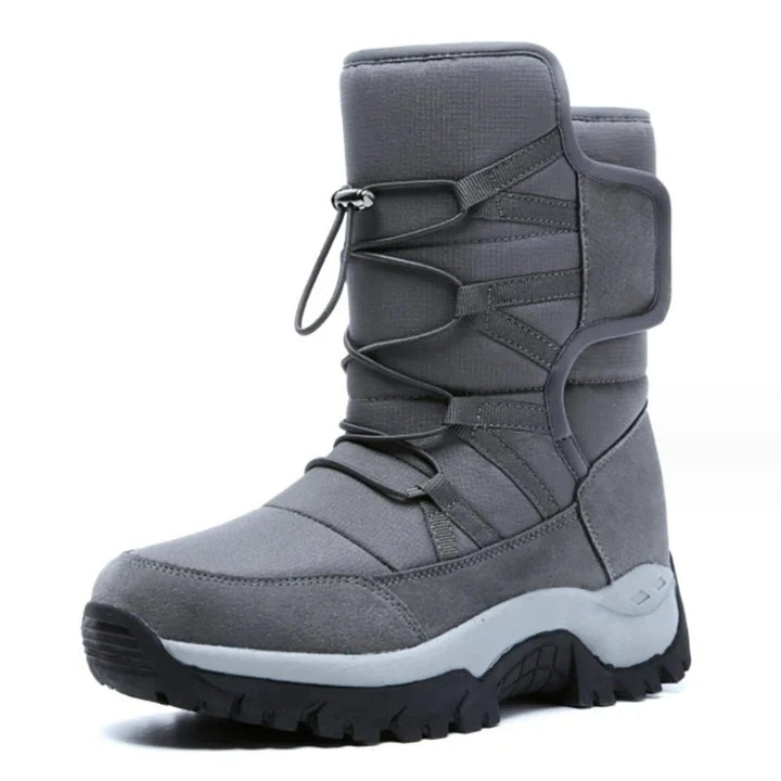 Women’s Mid-Calf Boots with Bungee Laces