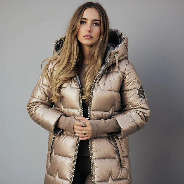Women’s Puffer Jacket with Hood