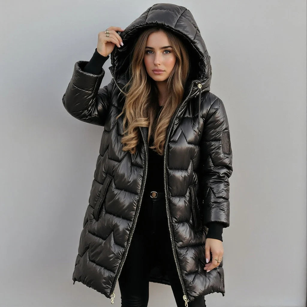 Women’s Puffer Jacket with Hood