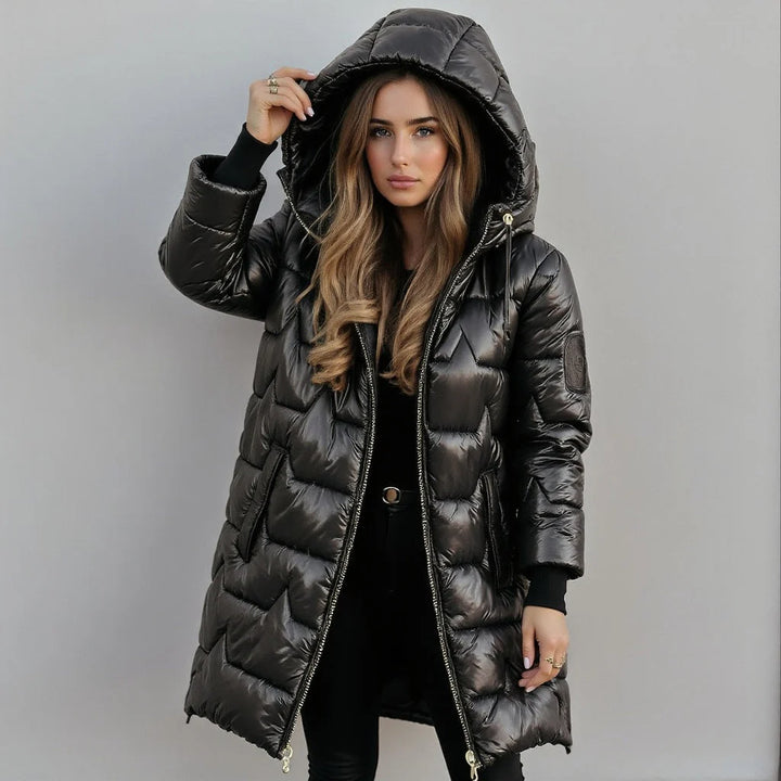 Women’s Puffer Jacket with Hood