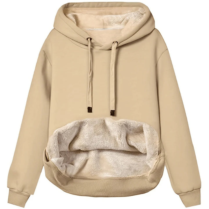 Women’s Pullover Hoodie with Plush Lining