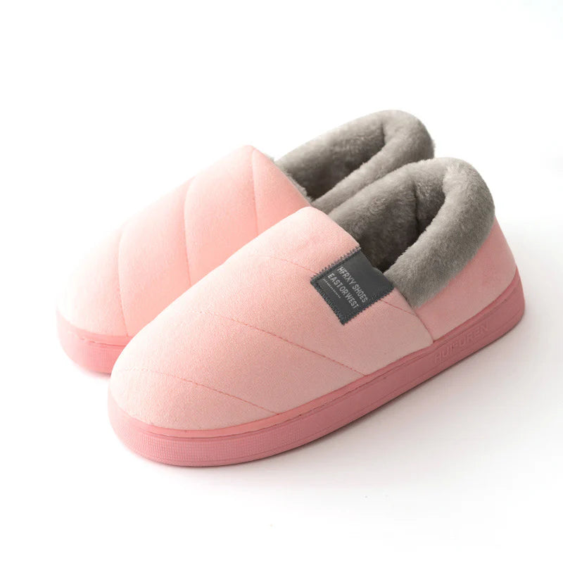 Women’s Slippers with Faux-Fur Lining