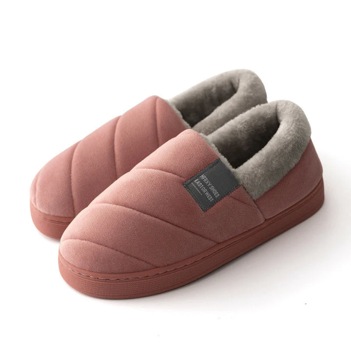 Women’s Slippers with Faux-Fur Lining