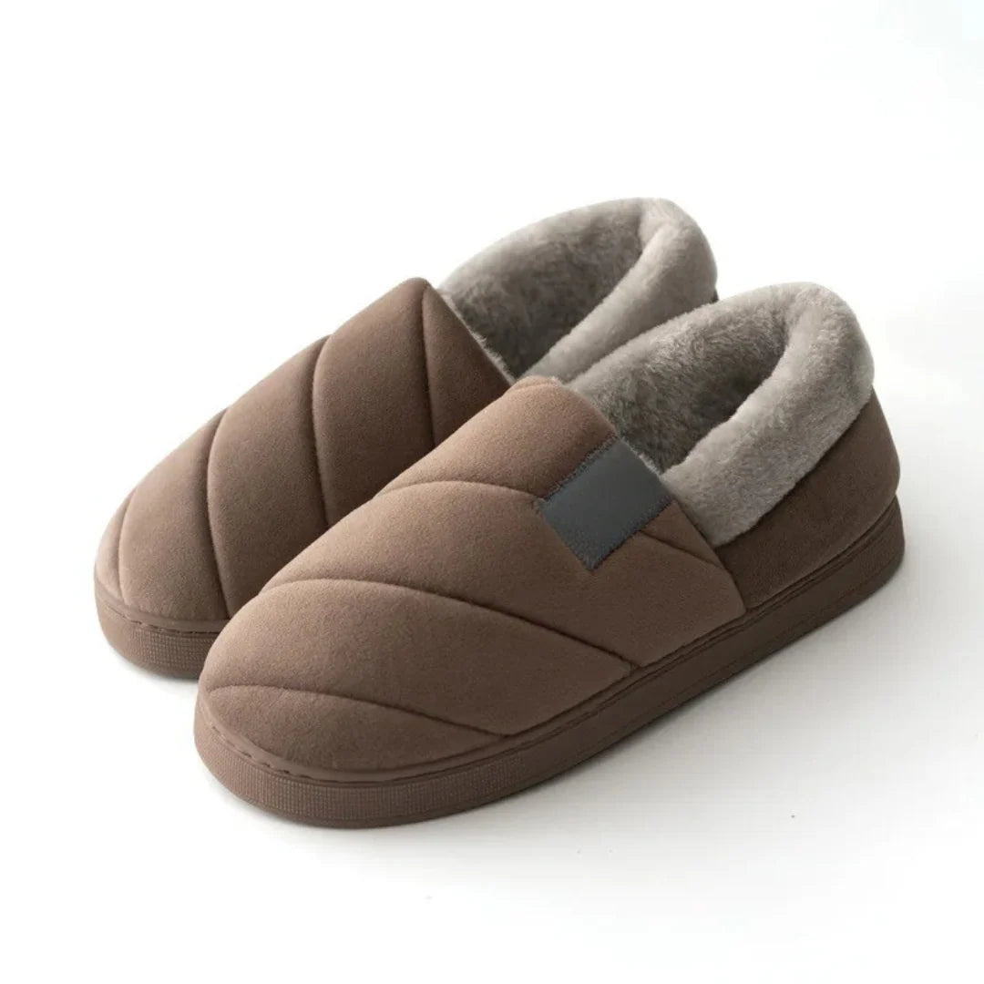 Women’s Slippers with Faux-Fur Lining