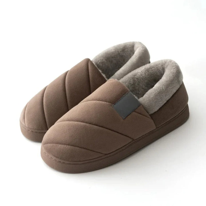 Women’s Slippers with Faux-Fur Lining