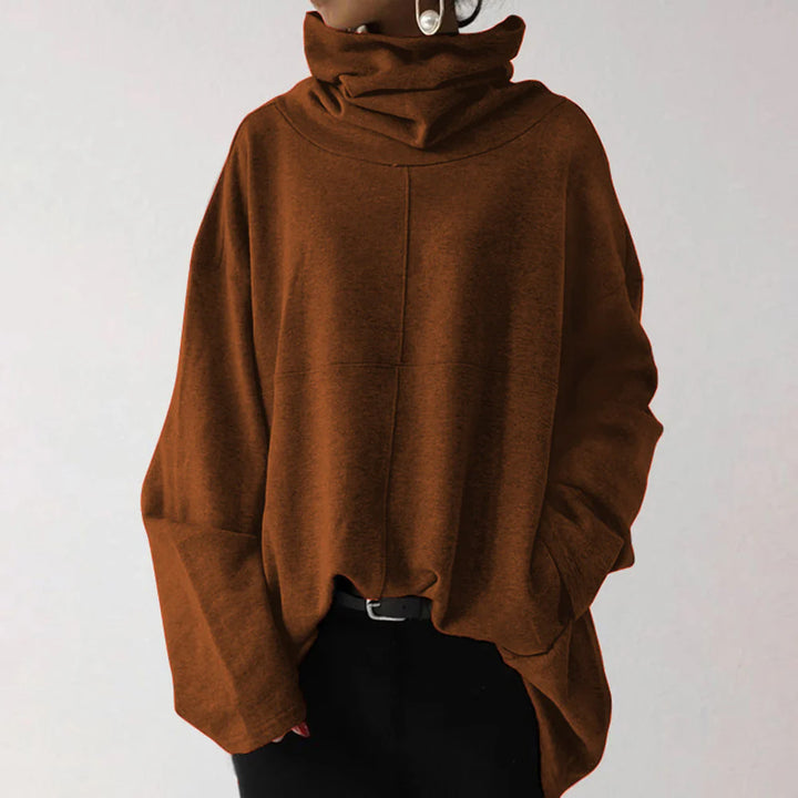 Women’s Sweater with High Collar