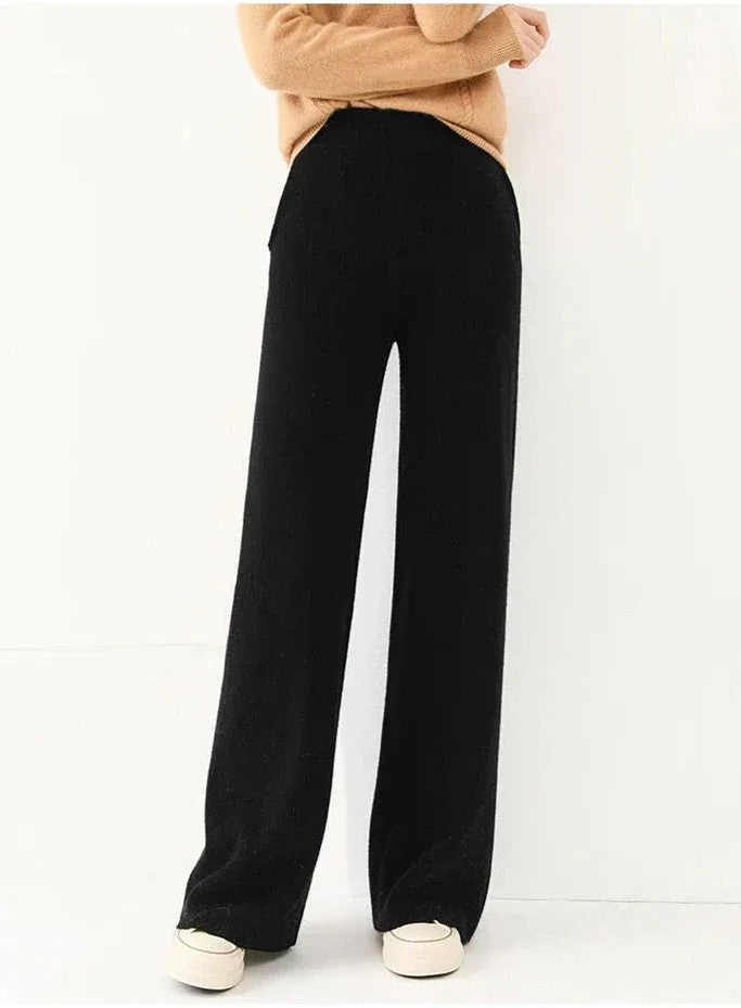 Women’s Wide-Leg Pants with Side Pockets